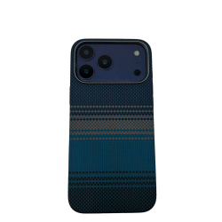 Чехол HDD Kevlar для iPhone 17 Pro Max синий