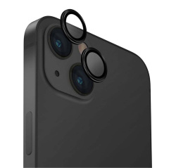 Защитное стекло камеры SupGlass для iPhone 15/15 Plus черное