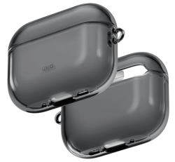 Чехол Uniq Glase для Apple AirPods Pro 3 затемненный