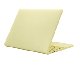 Чехол пластиковый Wiwu для MacBook Neo 13 (2026) А18 Pro полупрозрачный желтый