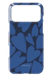 Чехол пластиковый Kkspace для iPhone 17 Pro blue mood