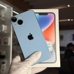Смартфон Apple iPhone 14 128Гб голубой б/у