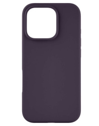 Чехол силиконовый Silicone Case MagSafe для iPhone 16 Pro темно-фиолетовый