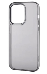 Чехол силиконовый Hoco для iPhone 15 затемненный