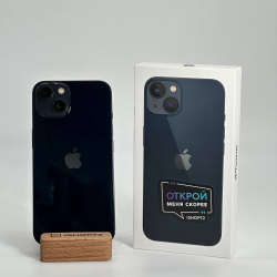 Смартфон Apple iPhone 13 256Гб &quot;тёмная ночь&quot; б/у
