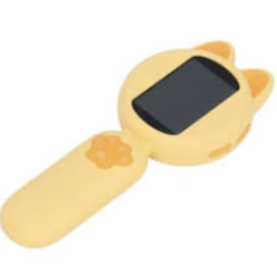 Детский карманный микроскоп с камерой и подсветкой желтый