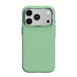 Чехол силиконовый VLP Aster Pro c MagSafe для iPhone 17 Pro Max/18 Pro Max зеленый