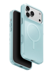 Чехол Uniq Clario MagSafe для iPhone 17 Pro/18 Pro мятный