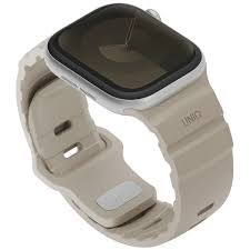 Ремешок Uniq Alton для Apple Watch 38/40/41/42 мм бежевый
