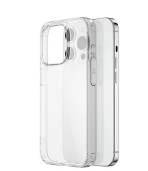 Чехол силиконовый Wiwu iShield One для iPhone 16 Pro Max прозрачный