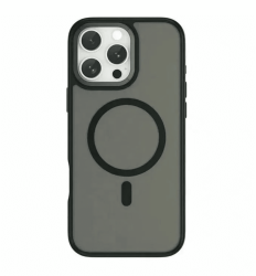 Чехол пластиковый Wiwu Armor Pro с MagSafe для iPhone 16 Pro Max матовый черный