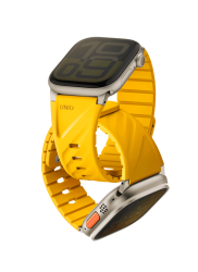 Ремешок Uniq Fluo для Apple Watch 42/44/45/49 мм желтый