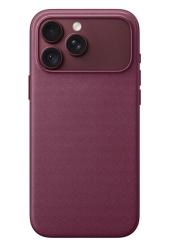 Чехол Apple TechWoven Case MagSafe для iPhone 18 Pro Max темно-красный