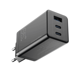 СЗУ Vyvylabs GaN 65W 2 Type-C + USB черное