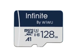 Карта памяти Wiwu Micro SD 128Gb серая