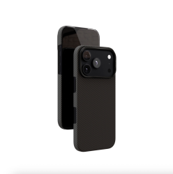 Чехол кевларовый VLP Kevlar Case MagSafe для iPhone 18 Pro черный