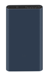 Аккумулятор внешний универсальный Xiaomi Mi Power Bank 3 10000mAh черный