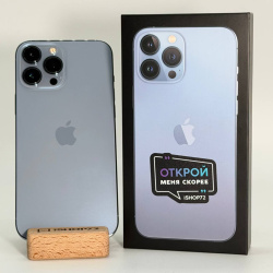 Смартфон Apple IPhone 13 Pro Max 256Гб "небесно-голубой" б/у