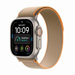 Apple Watch Ultra 4 GPS + Cellular, 49 мм, корпус из натур. титана, ремешок Trail песчаного цвета