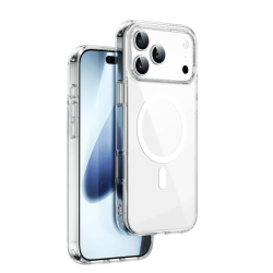 Чехол Kwi-Ni с MagSafe для iPhone 17 Pro прозрачный