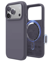 Чехол Elago с MagSafe силиконовый для iPhone 17 Pro темно-фиолетовый