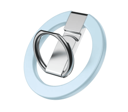 Подставка-попсокет для телефона MagSafe круглая синяя
