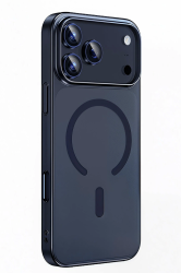 Чехол пластиковый Keephone Skin Grip с MagSafe для iPhone 17 Pro матовый синий
