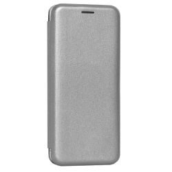 Чехол-книжка для Xiaomi Redmi 10A серебристый