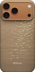 Чехол Pitaka Ultra Slim Case для iPhone 17 Pro Max Golden Glint