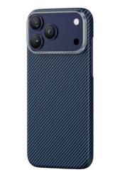 Чехол Keephone Kevlar Sweden с MagSafe для iPhone 17 Pro Max синий