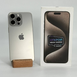 Смартфон Apple iPhone 15 Pro Max 256Гб "натуральный титан" б/у