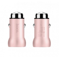 АЗУ Hoco Z4 1USB 2,1A розовое