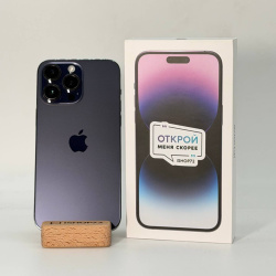 Смартфон Apple iPhone 14 Pro Max 256Гб темно-фиолетовый (Dual sim) б/у