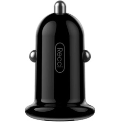  АЗУ Recci Mini Car Charger 20W RQ06 черное
