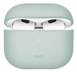 Чехол Uniq Lino для Apple AirPods Pro 3 зеленый