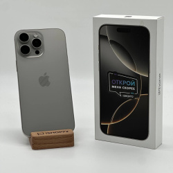 Смартфон Apple iPhone 16 Pro Max 256Гб &quot;натуральный титан&quot; б/у