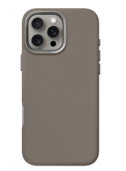 Чехол Uniq Lyden MagSafe для iPhone 16 Pro серо-коричневый