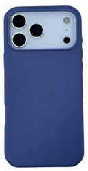 Чехол кожаный LeatherCase MagSafe для iPhone 17 Pro Max сиреневый