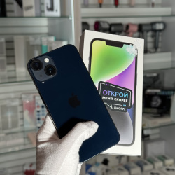 Смартфон Apple iPhone 14 128Гб "темная ночь" б/у