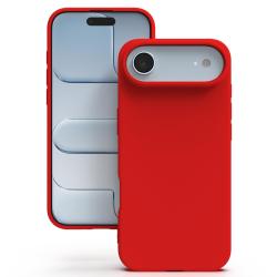 Чехол силиконовый Silicone Case для iPhone Air красный