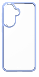 Чехол силиконовый VLP Halo Case для Samsung Galaxy A57 прозрачный с лавандовыми бортиками