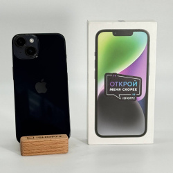 Смартфон Apple iPhone 14 128Гб &quot;темная ночь&quot; б/у