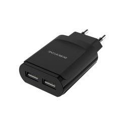 СЗУ Borofone BA8А 2USB 2.1А черное
