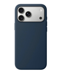 Чехол силиконовый SiliconeCase MagSafe для iPhone 18 Pro Max темно-синий