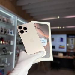 Смартфон Apple iPhone 16 Pro Max 256Гб "песчаный титан" б/у