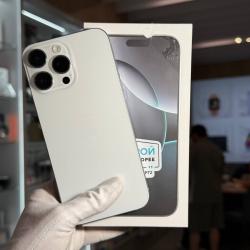Смартфон Apple iPhone 16 Pro Max 1Тб "белый титан" б/у