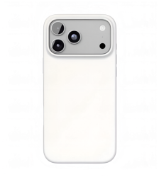 Чехол силиконовый VLP Mist c MagSafe для iPhone 17 Pro/18 Pro белый