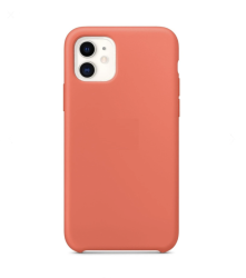 Чехол силиконовый Silicone case 360 для iPhone 11 персиковый