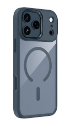 Чехол силиконовый Keephone Armor Grip с MagSafe для iPhone 17 Pro Max синий