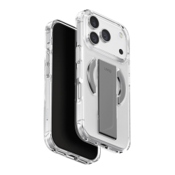 Чехол пластиковый Uniq Heldro Air MagSafe для iPhone 17 Pro прозрачный